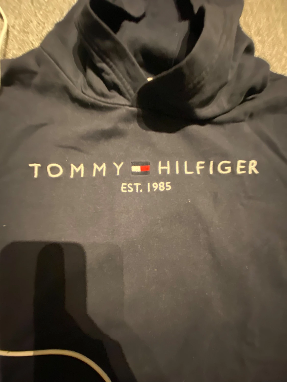 Mörkblå hoodie Tommy Hilfiger - 2