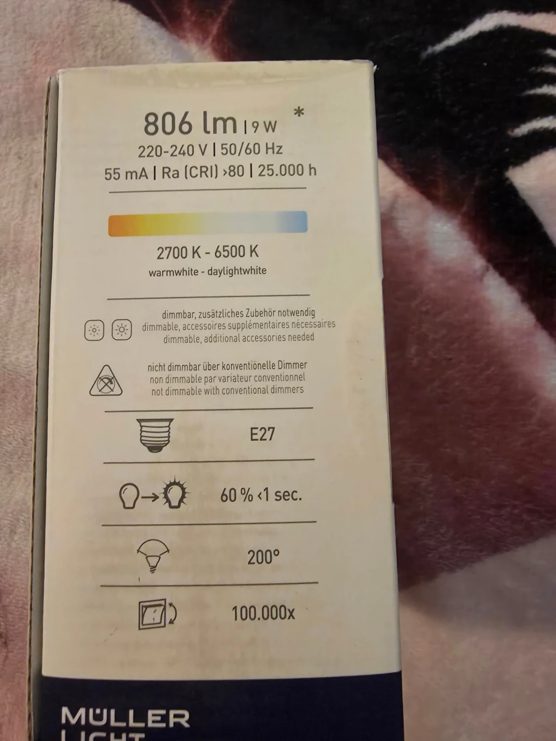 Müller Licht Tint Smart Bulb E27 - 3