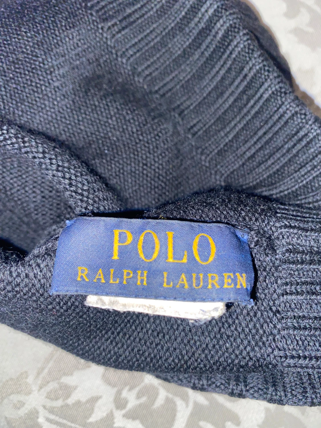 Svart stickad mössa från Polo Ralph Lauren - 4