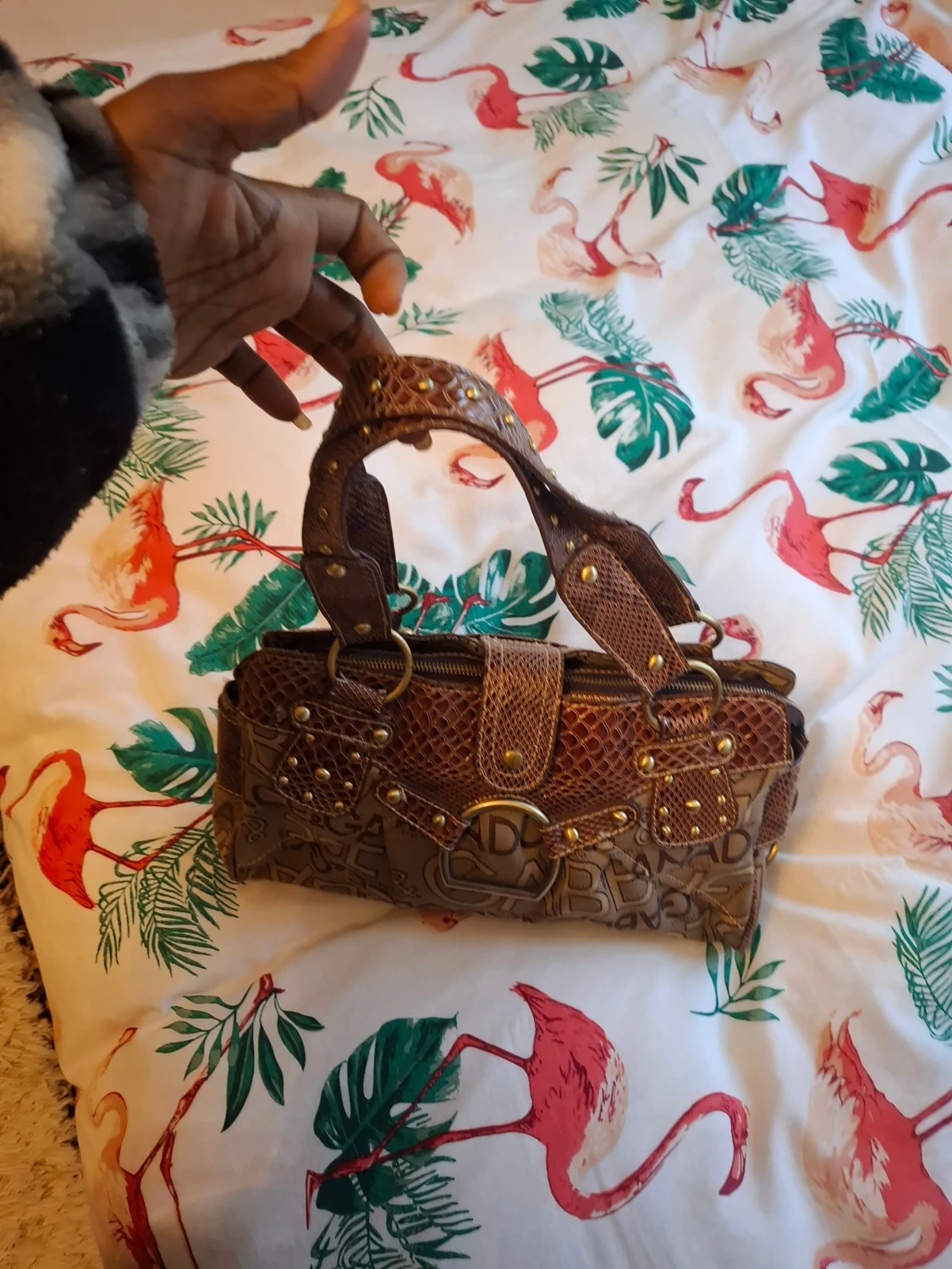 Brun handväska från Dolce & Gabbana - 2