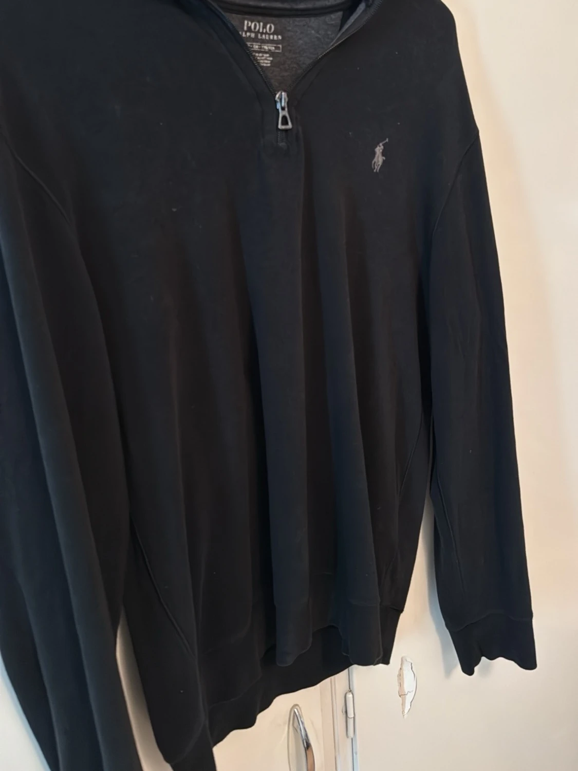 Svart half zip tröja från Polo Ralph Lauren - 1