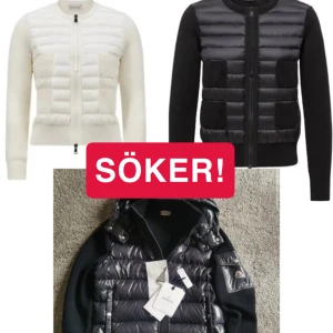  Moncler jacka sökes  - Söker någon av dessa jackor i storlek XS eller S byte mot trapstar 