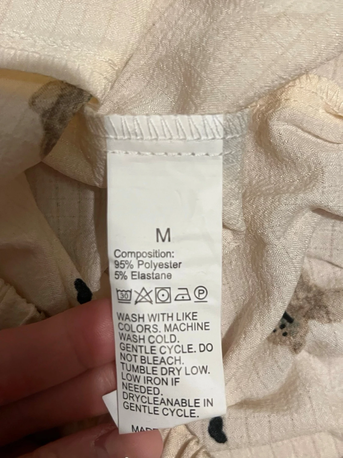 Pyjamas-set med nallemönster - 2