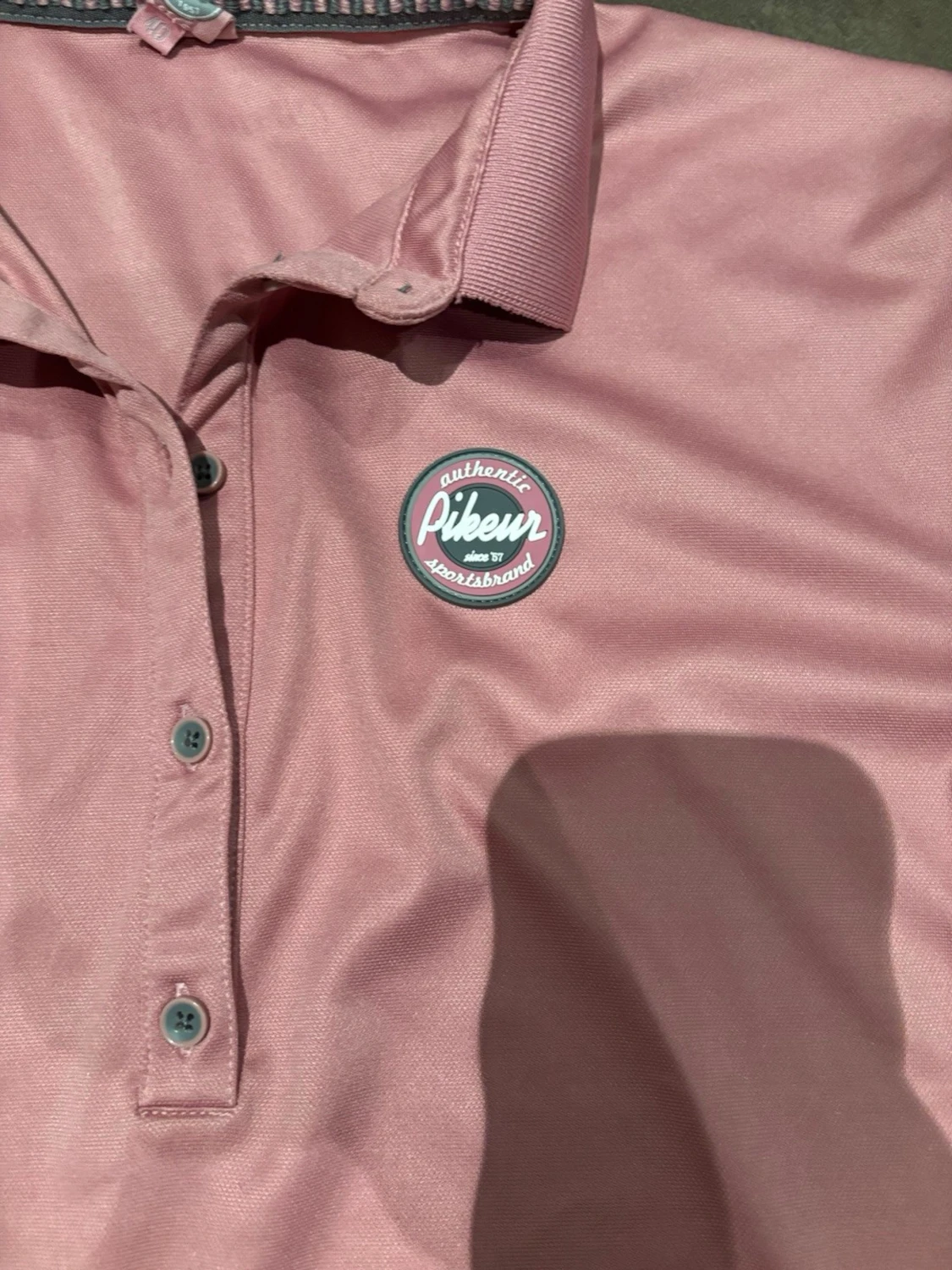 Rosa pikétröja från Pikeur, strl 40 - 2