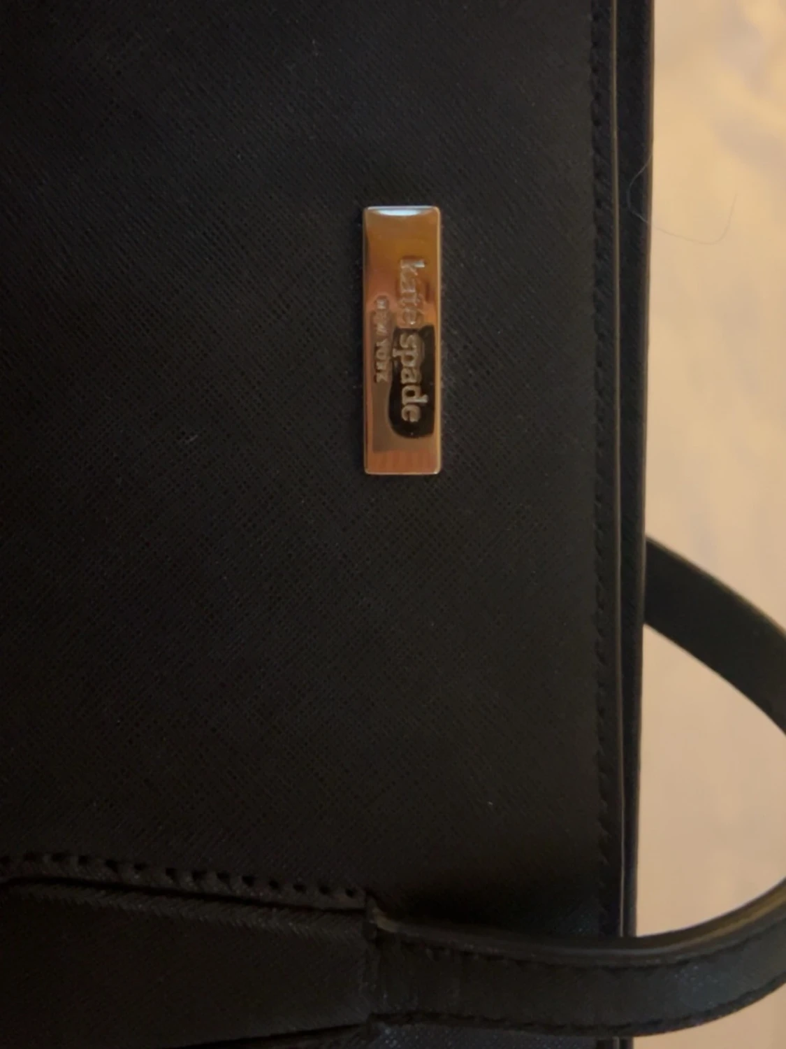 Svart skolväska från Kate Spade - 2