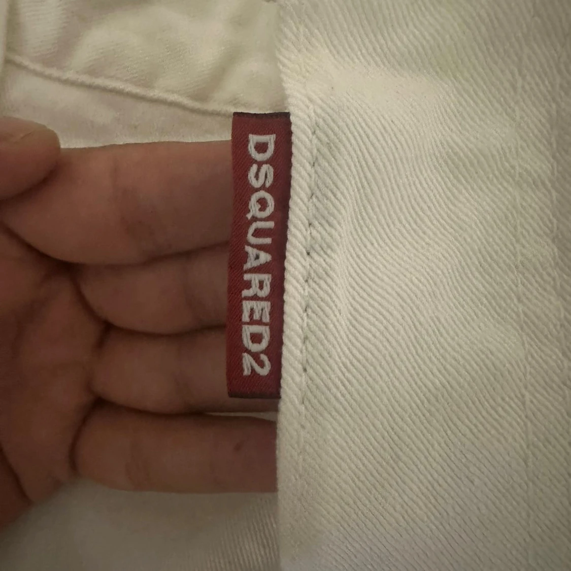 Äkta vita dsq jeans - 3