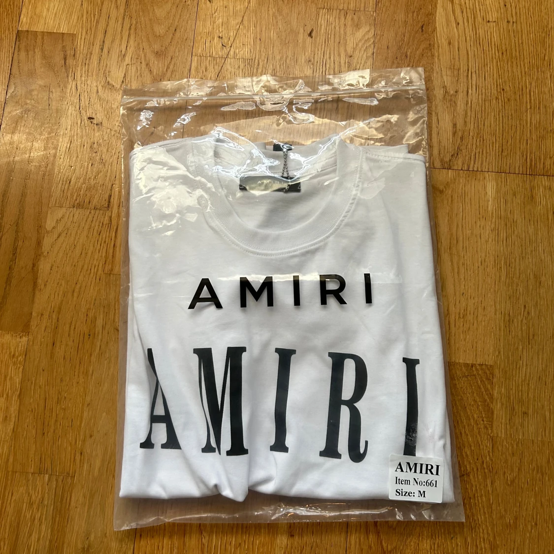 Vit AMIRI t-shirt med tryck - 4