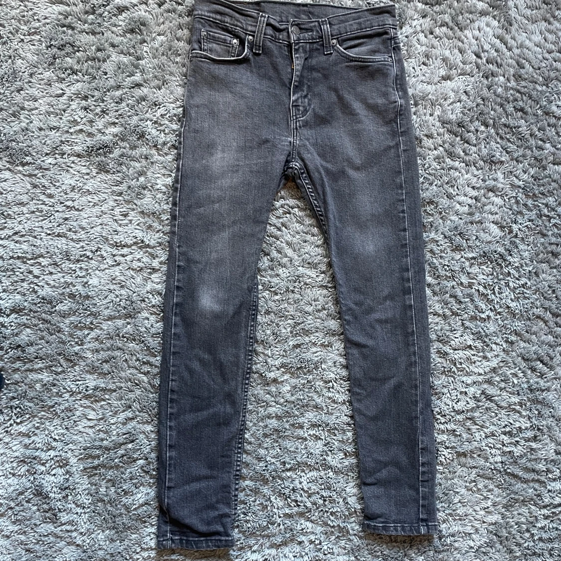 Levi's grå jeans straight fit - 1