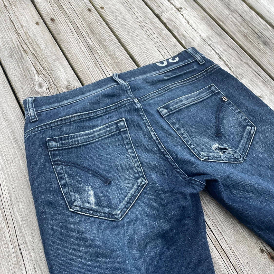 Mörkblåa Dondup George jeans - 2