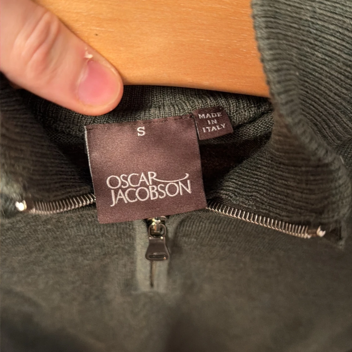 Oscar Jacobson tröja Stl S, 100% ull (aldrig använd) - 2