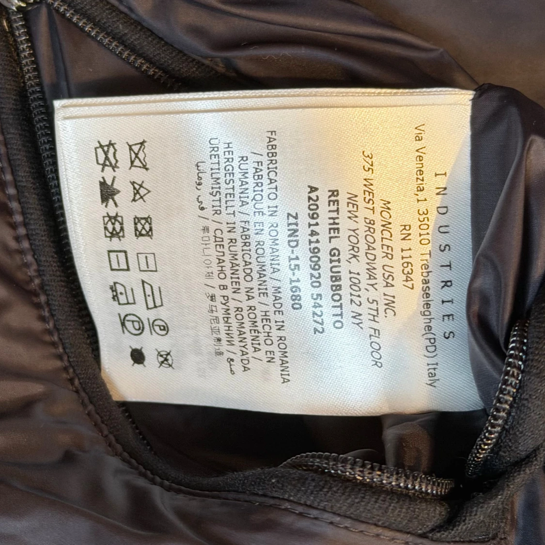 Moncler Rethel jacka herr  - 4