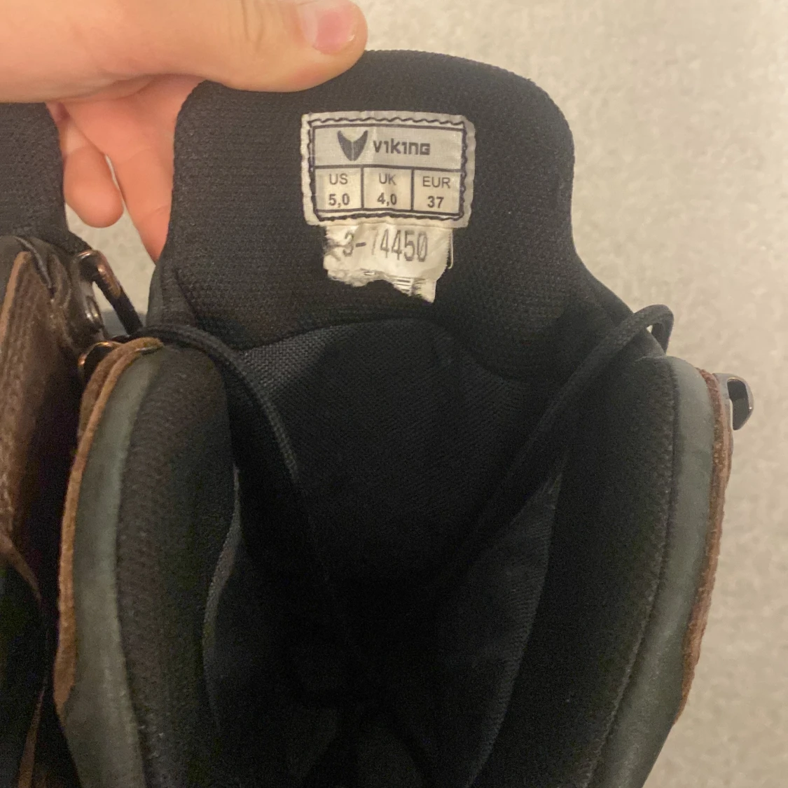 Bruna Viking kängor i skinn strl 37 - 3