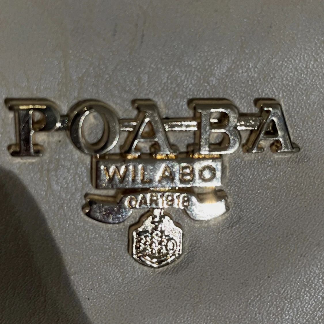 Beige och brun handväska från Poaba - 2