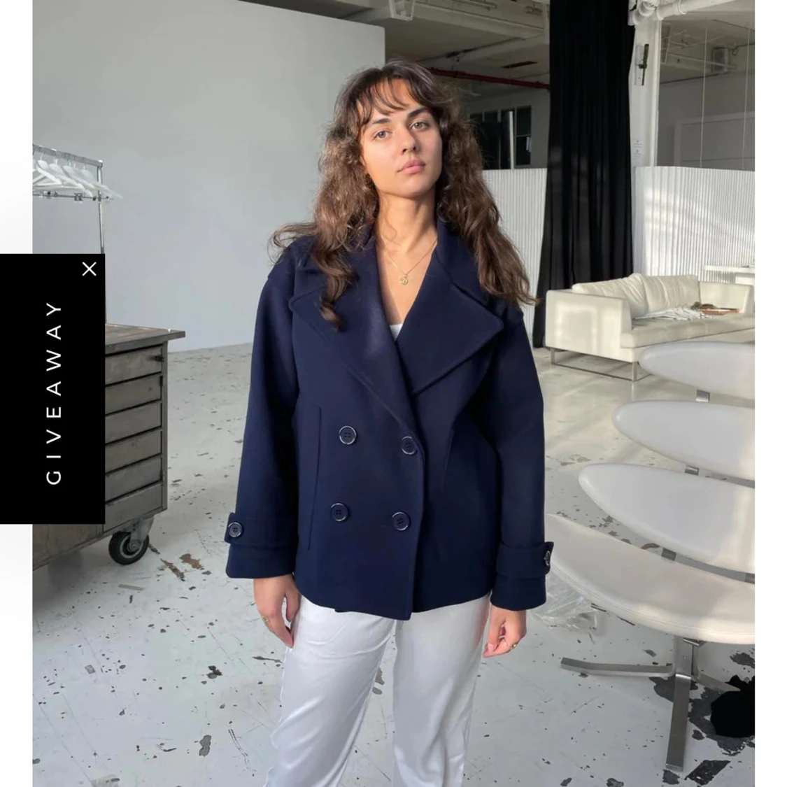 Mörkblå höstkappa