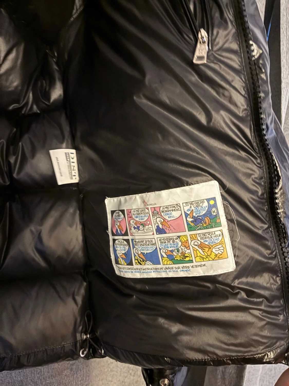 Svart Moncler pufferjacka - 2