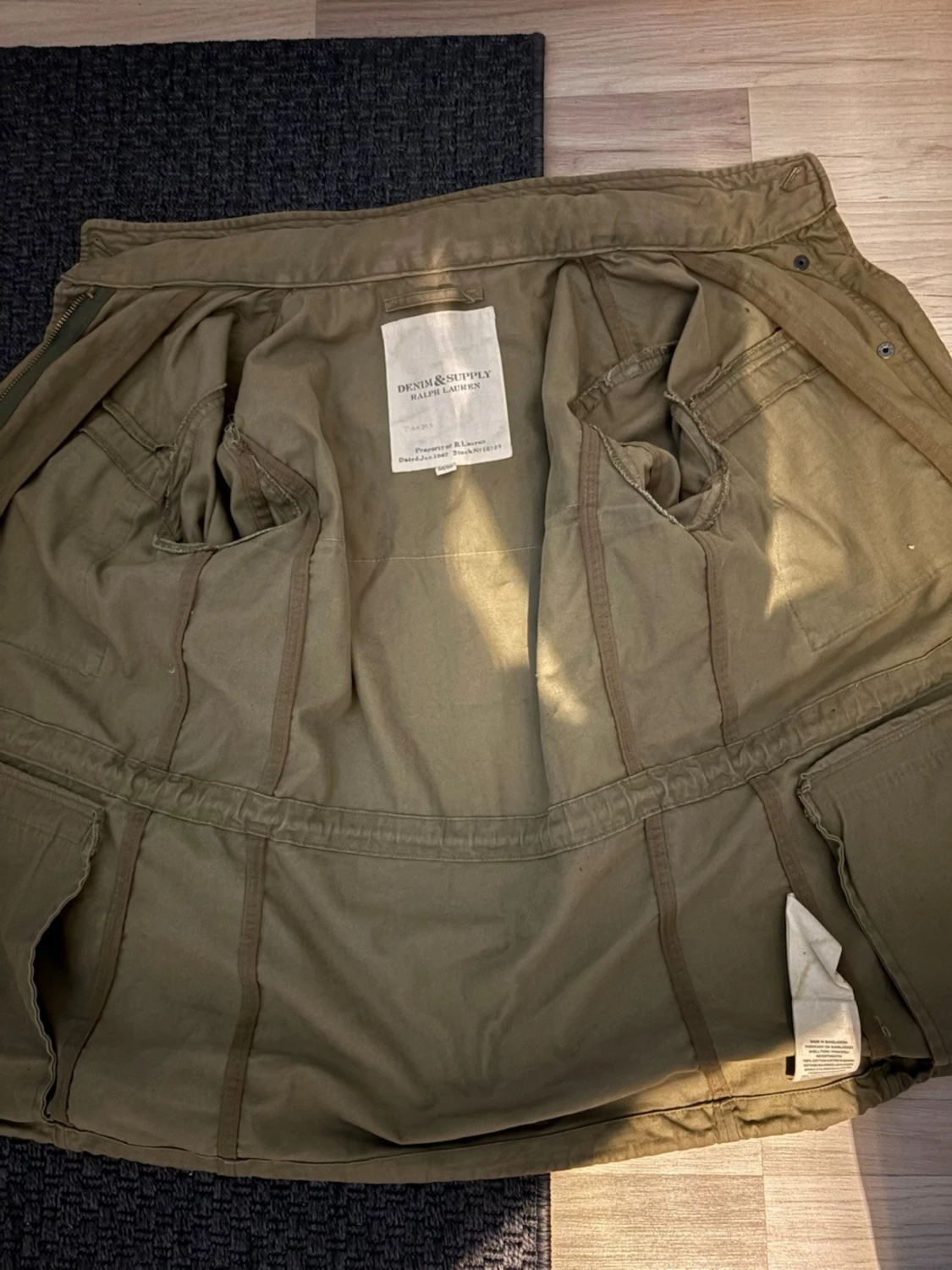 Olivgrön parkajacka Ralph Lauren - 1