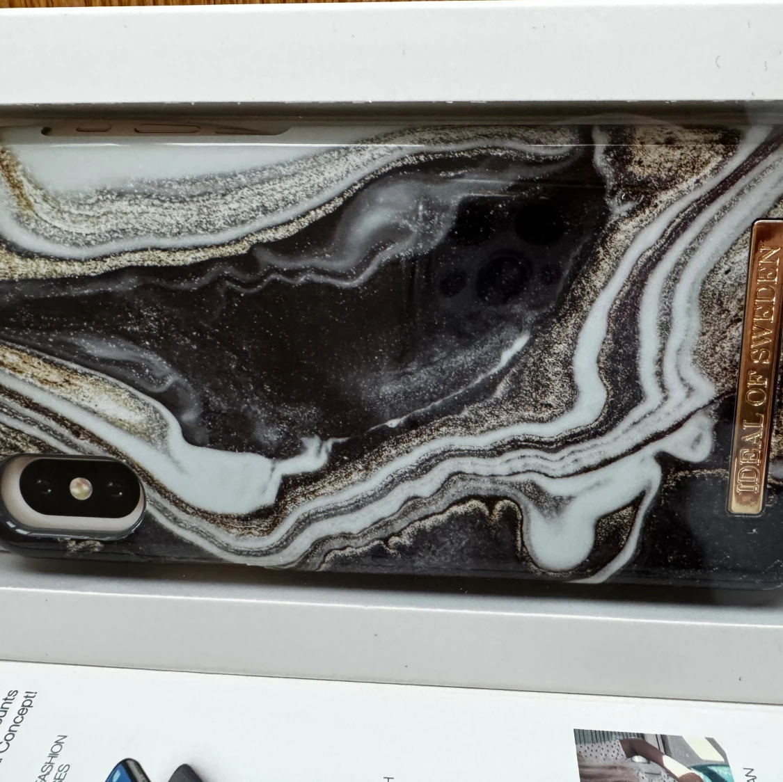 Golden Ash Marble Case för iPhone X/XS - 2