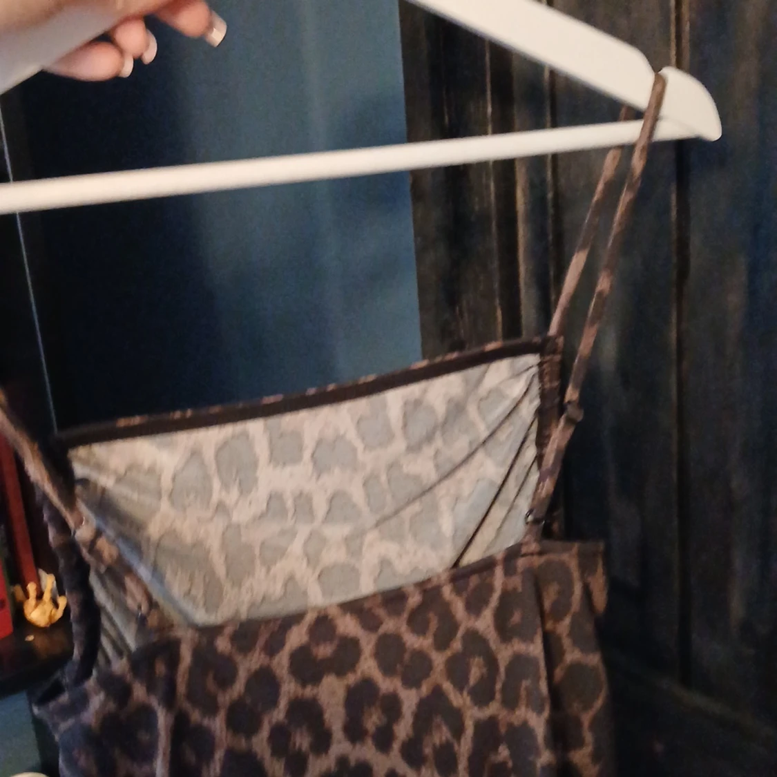 Leopardmönstrad linnetopp H&M XS - 1