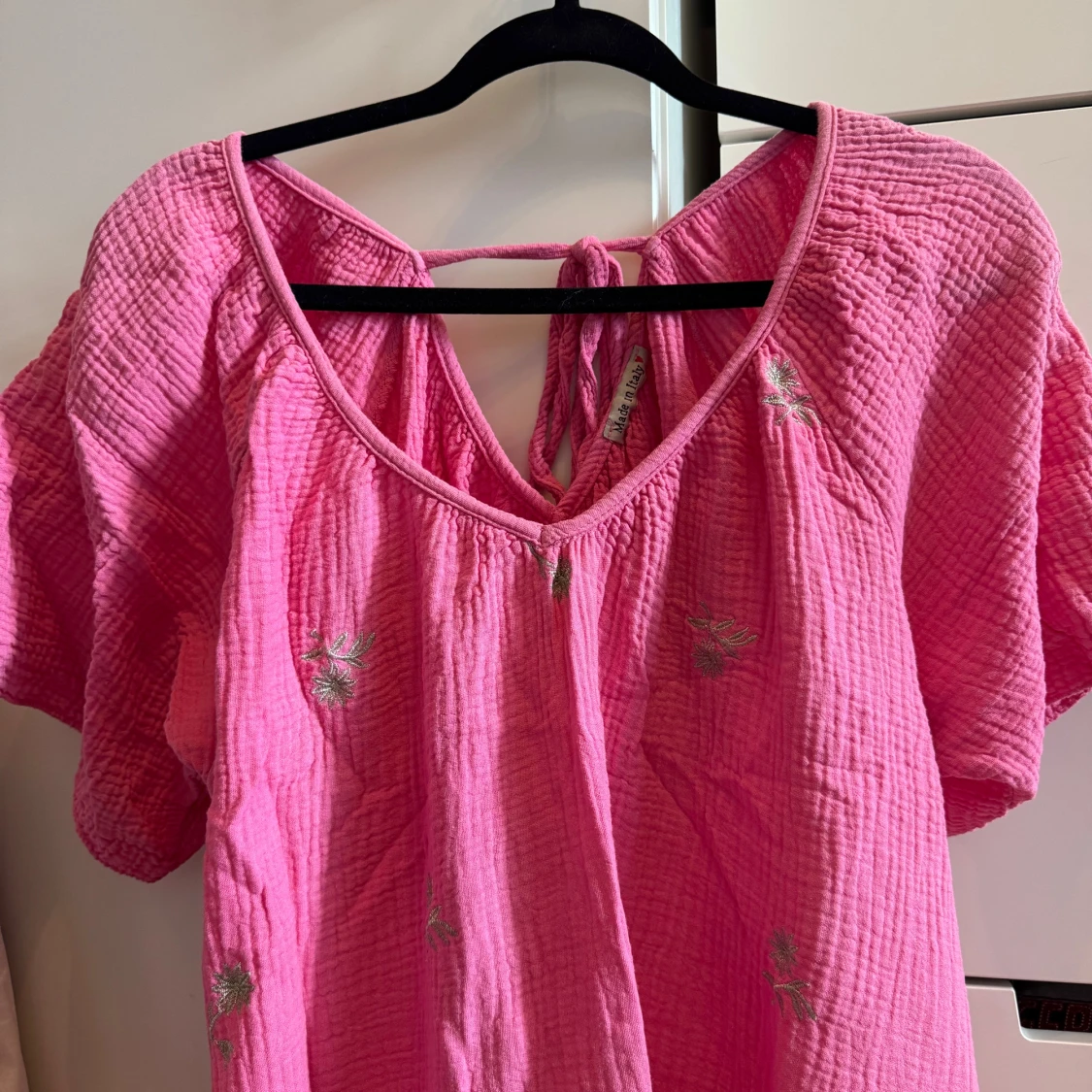 Rosa kortklänning Made in Italy - 4