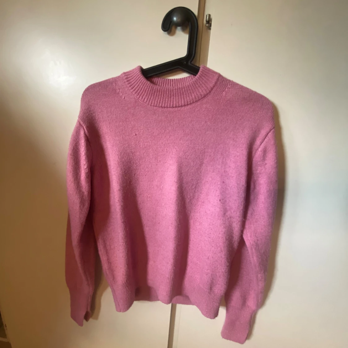 Rosa stickad tröja från H&M XS - 4