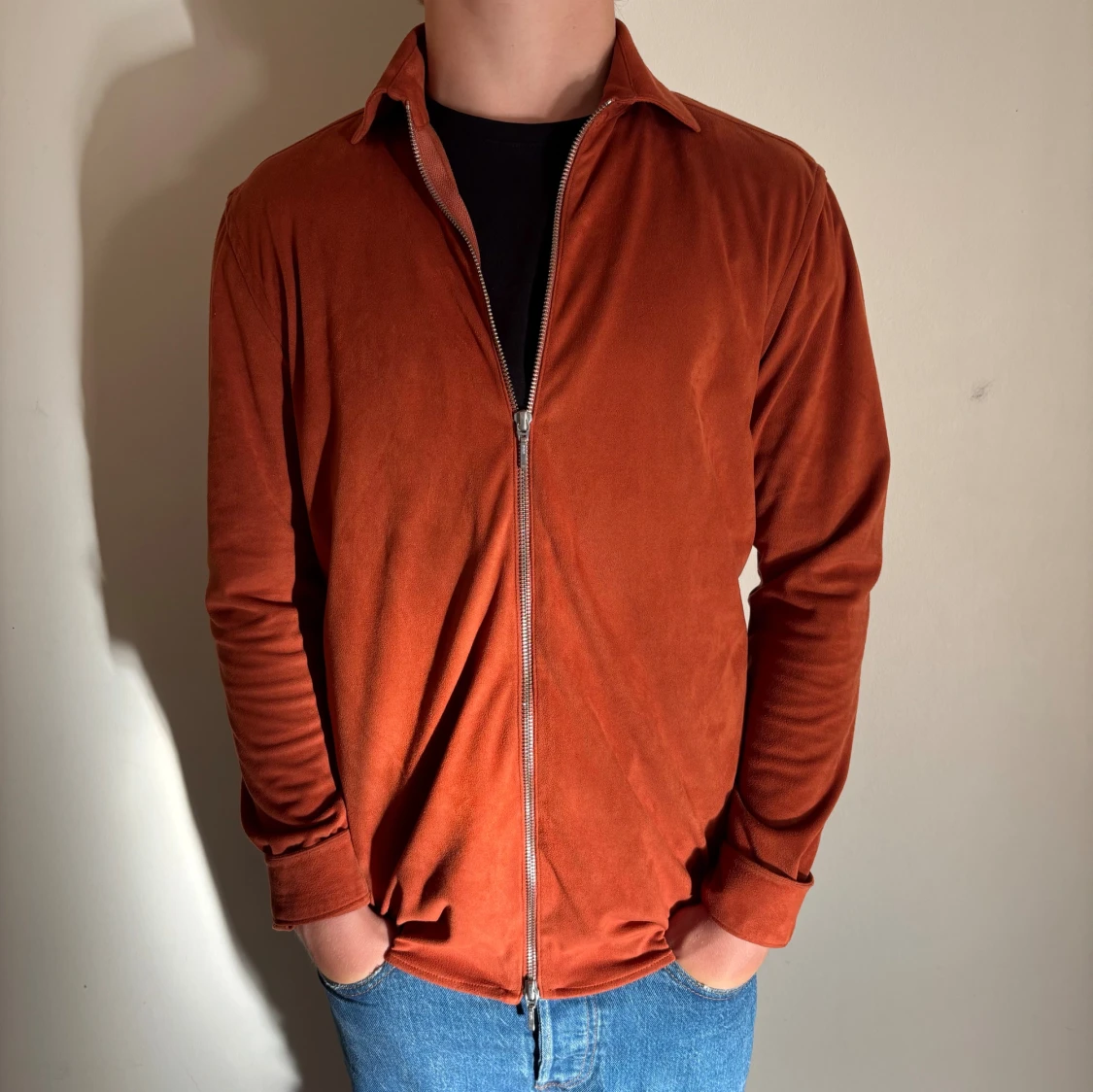 Rostbrun overshirt från Ciszere