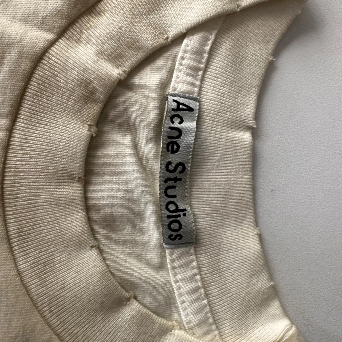 Vit långärmad tröja Acne Studios - 2