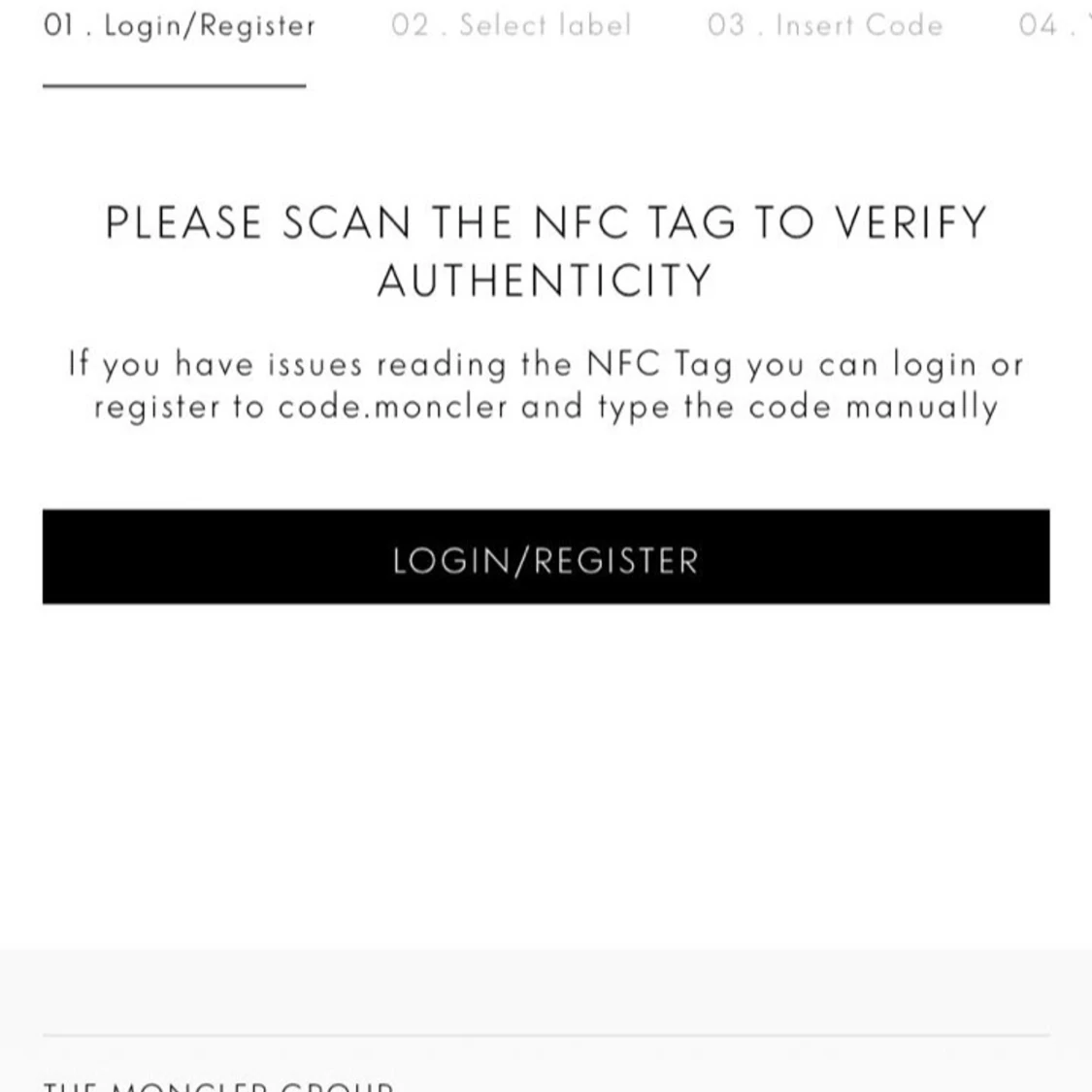 Svart Moncler pufferjacka med huva - 2