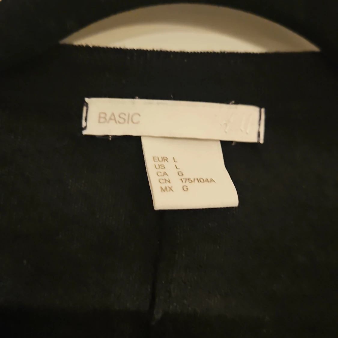 Svart kofta från H&M Basic, storlek L - 1
