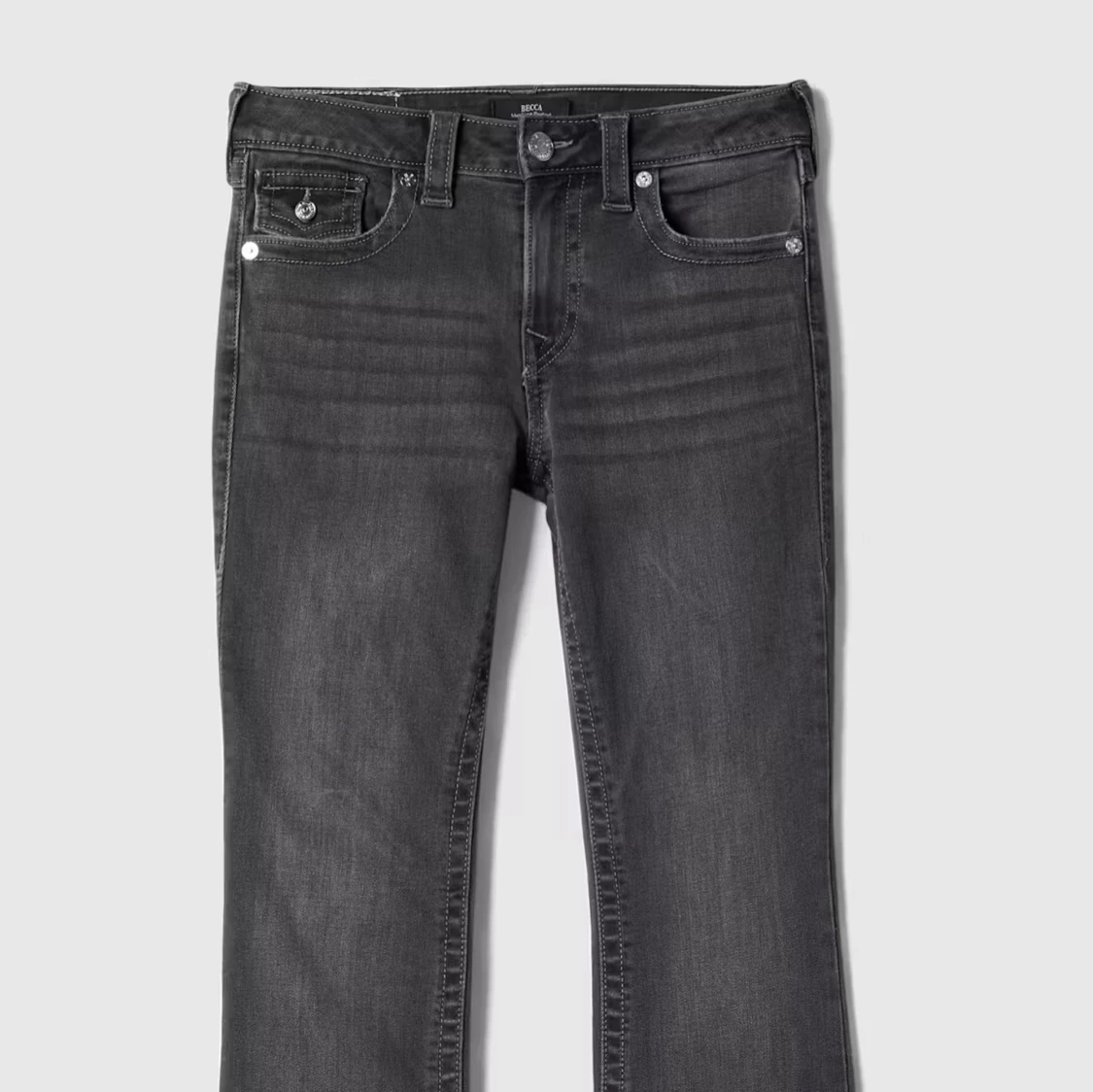Svarta lågmidjade True religion jeans - 3