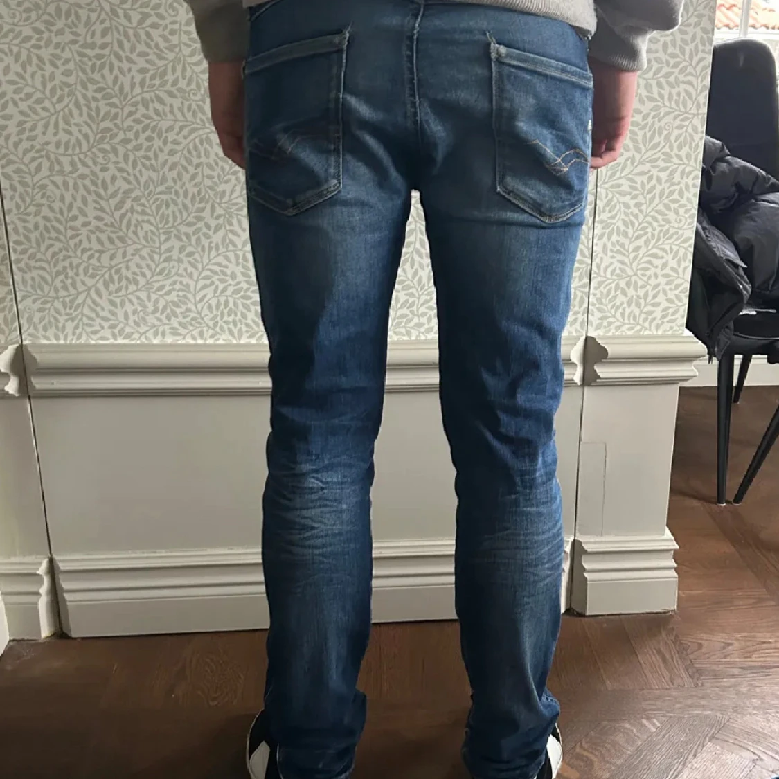 Blå replay jeans - 1