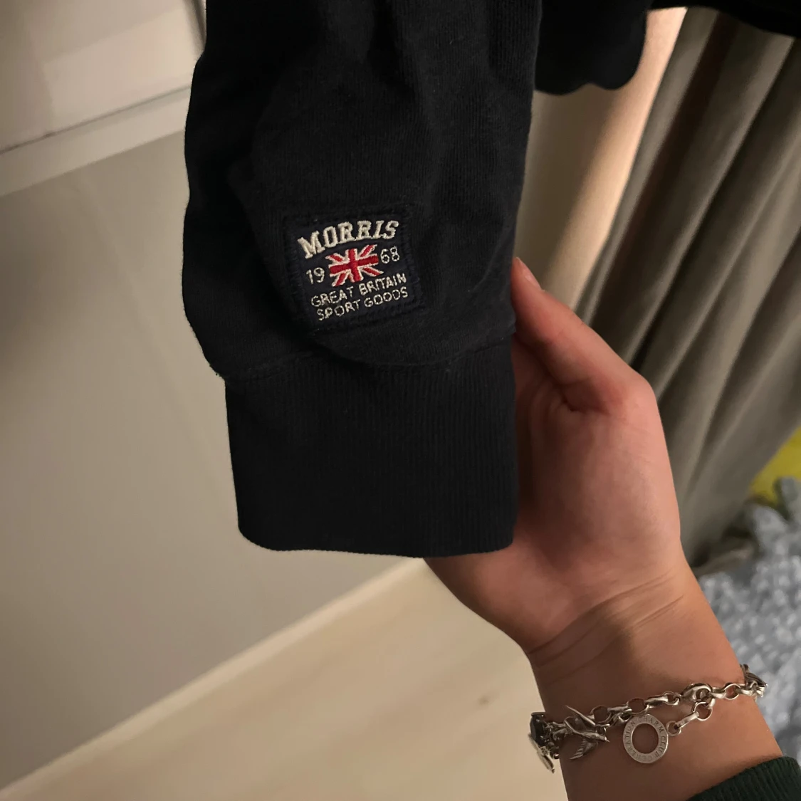 Svart sweatshirt från Morris - 2