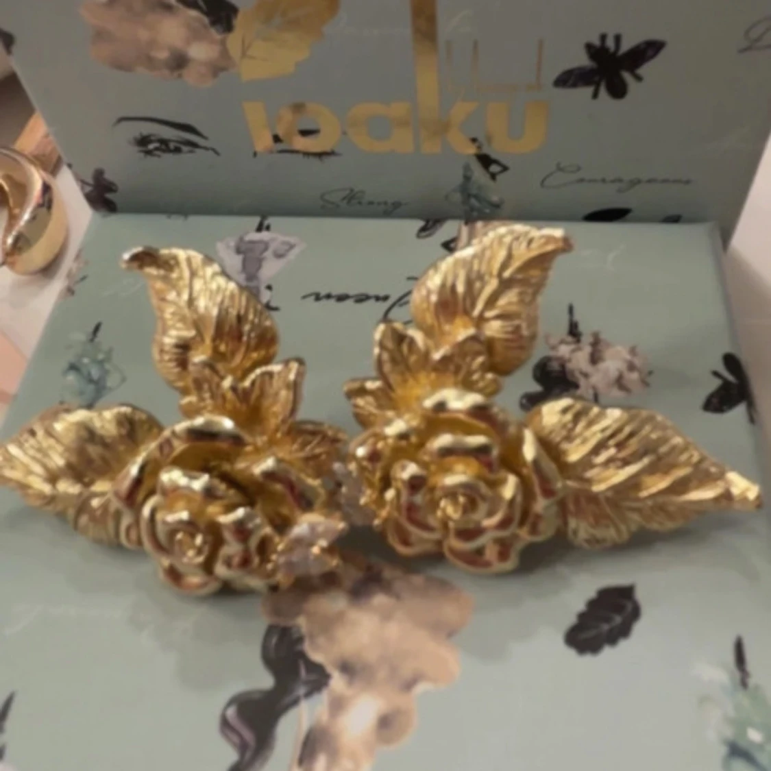 Guldiga örhängen  från Ioaku - 1