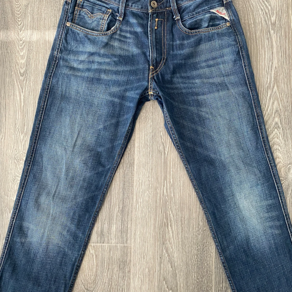 Replay Anbass jeans blå denim - 1