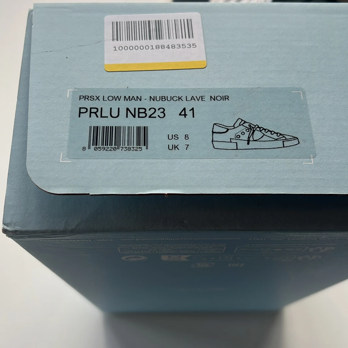 Philippe Model svarta sneakers i mocka - 3