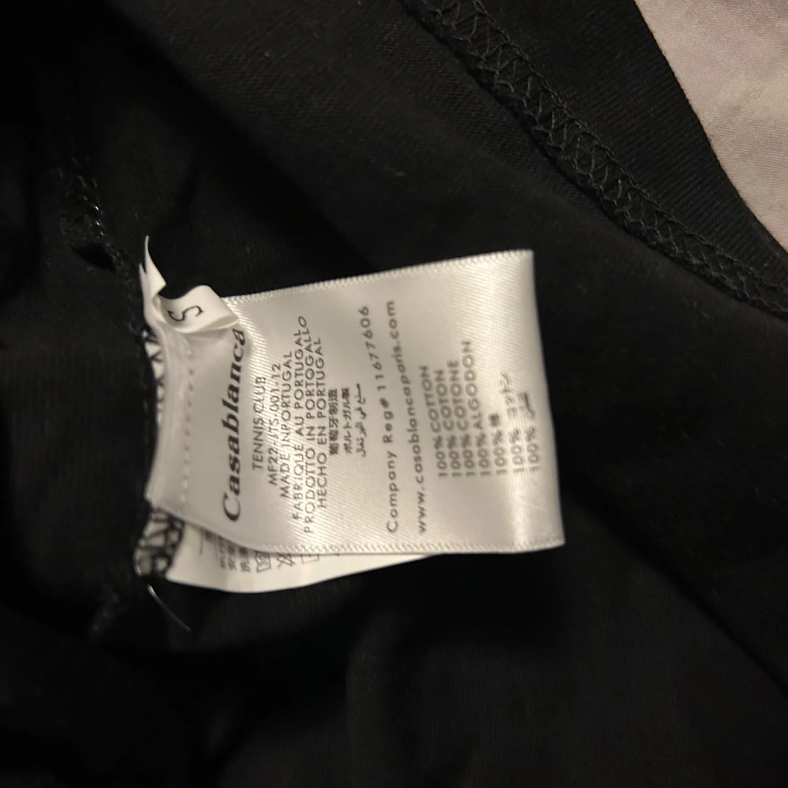 Svart långärmad tröja Casablanca  - 3