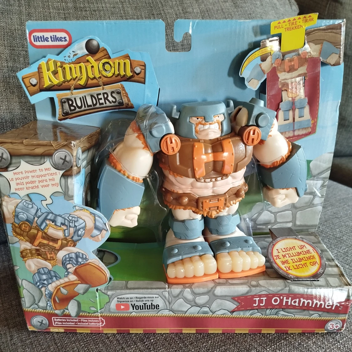 Kingdom Builders Action Figures - JJ O'Hammer, Sir Power-Phil, Sir Philip - 1
