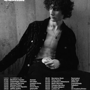 Sombr biljett  - Säljer min sombr biljett till Stockholm annexet den 10 februari 2026 då jag ej kommer kunna gå! FINNS PÅ AXS OFFICIAL REASALE SOMBR, KÖP DÄR HAR DEN EJ LÄNGRE