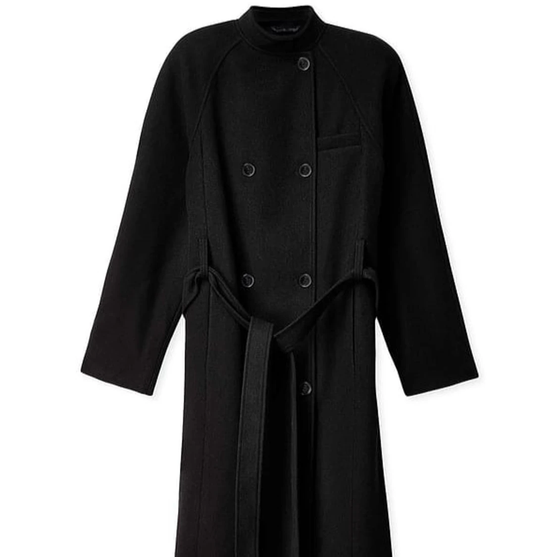 Svart lång kappa från Claire Rose x NAKD - 3