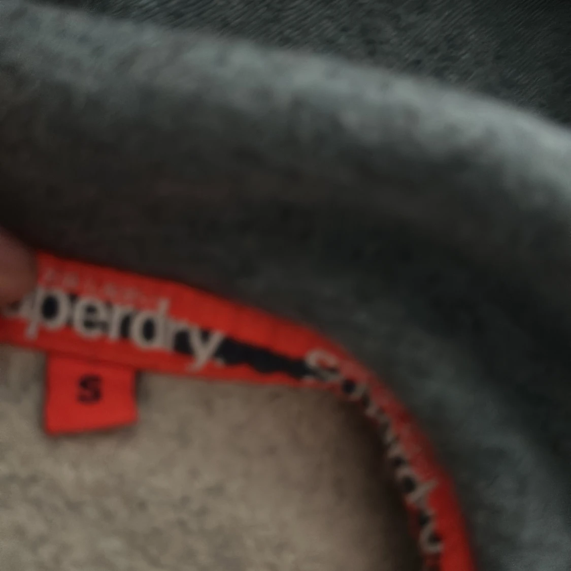 Blå hoodie från Superdry Orange Label - 3