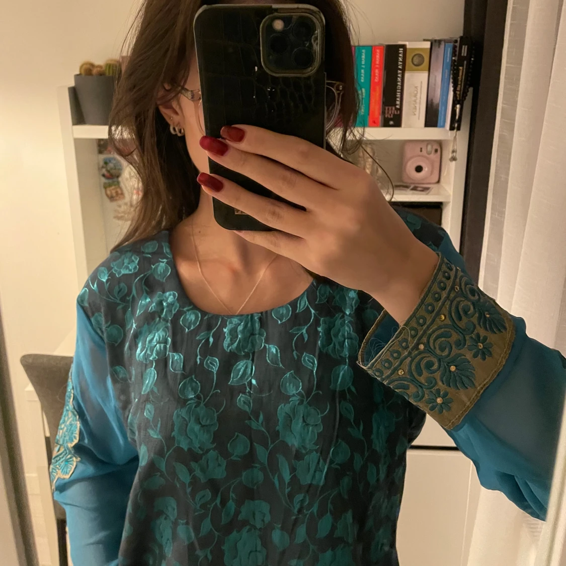 Blå långklänning (Pakistan dress) - 2
