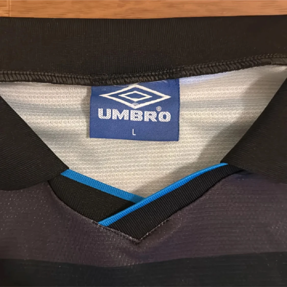 Svart randig Inter fotbollströja Umbro - 1