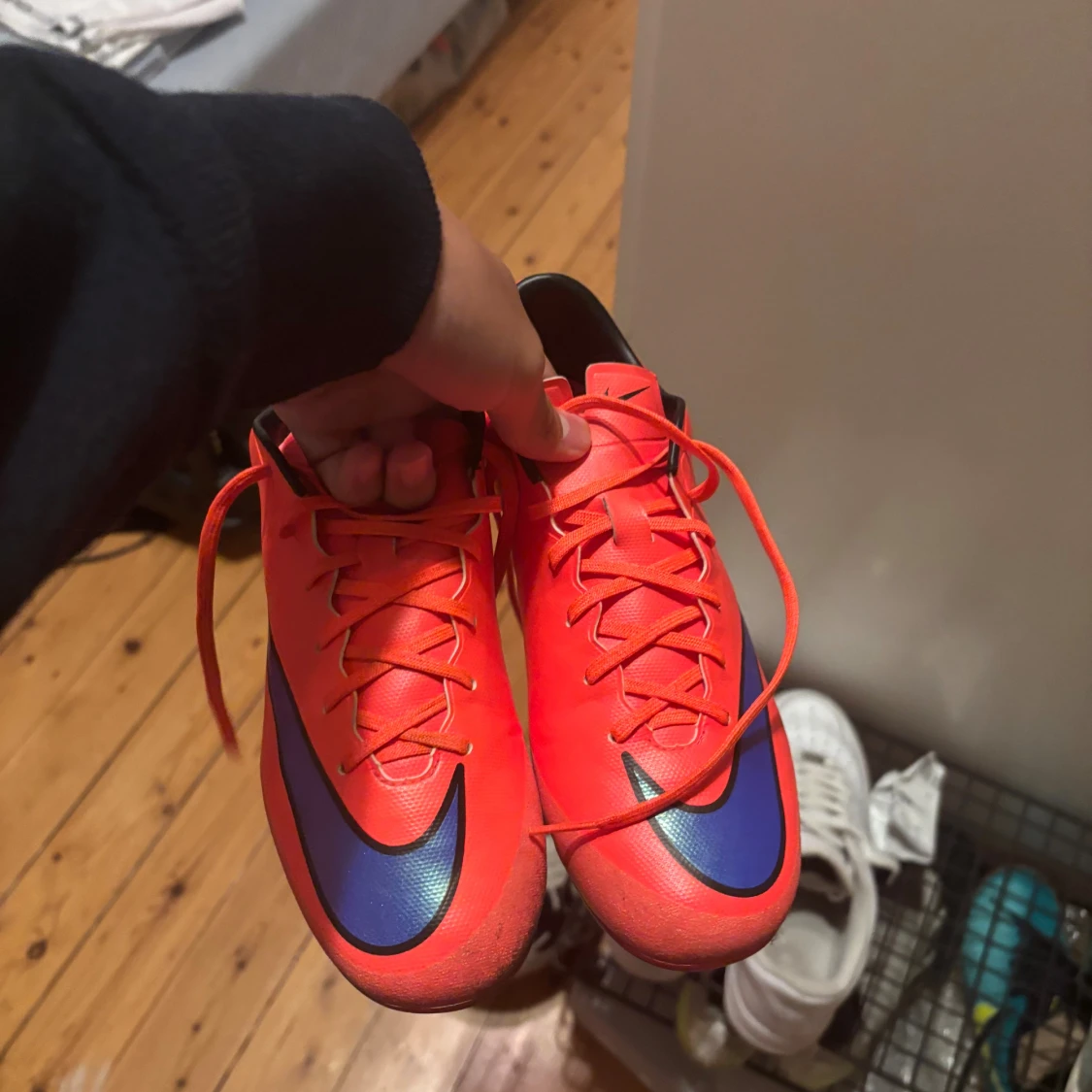 Nike Mercurial fotbollsskor orange