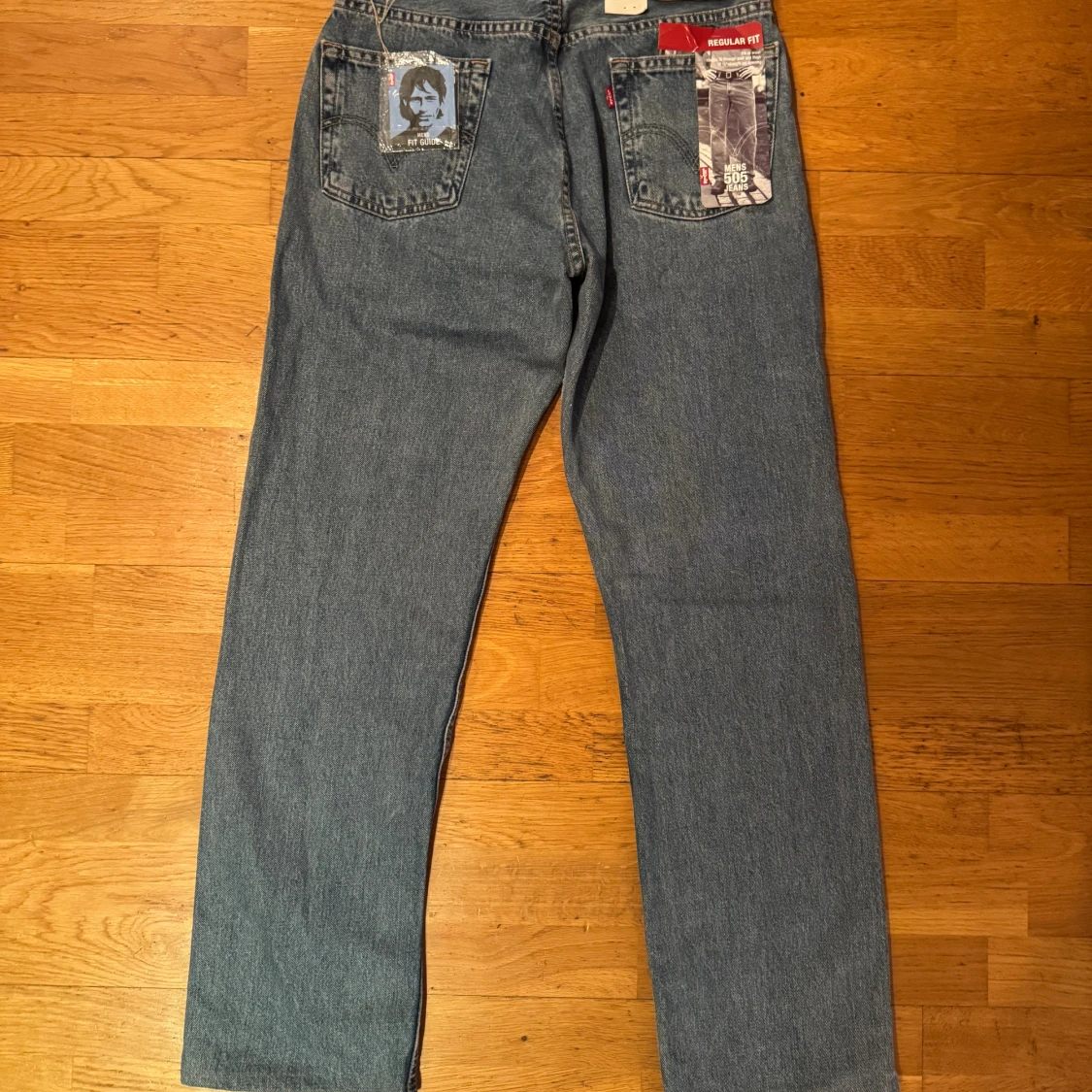 Levi's 505 blå jeans regular fit - 2