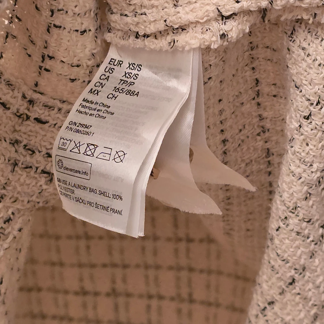 H&M tweed överskjorta - 4