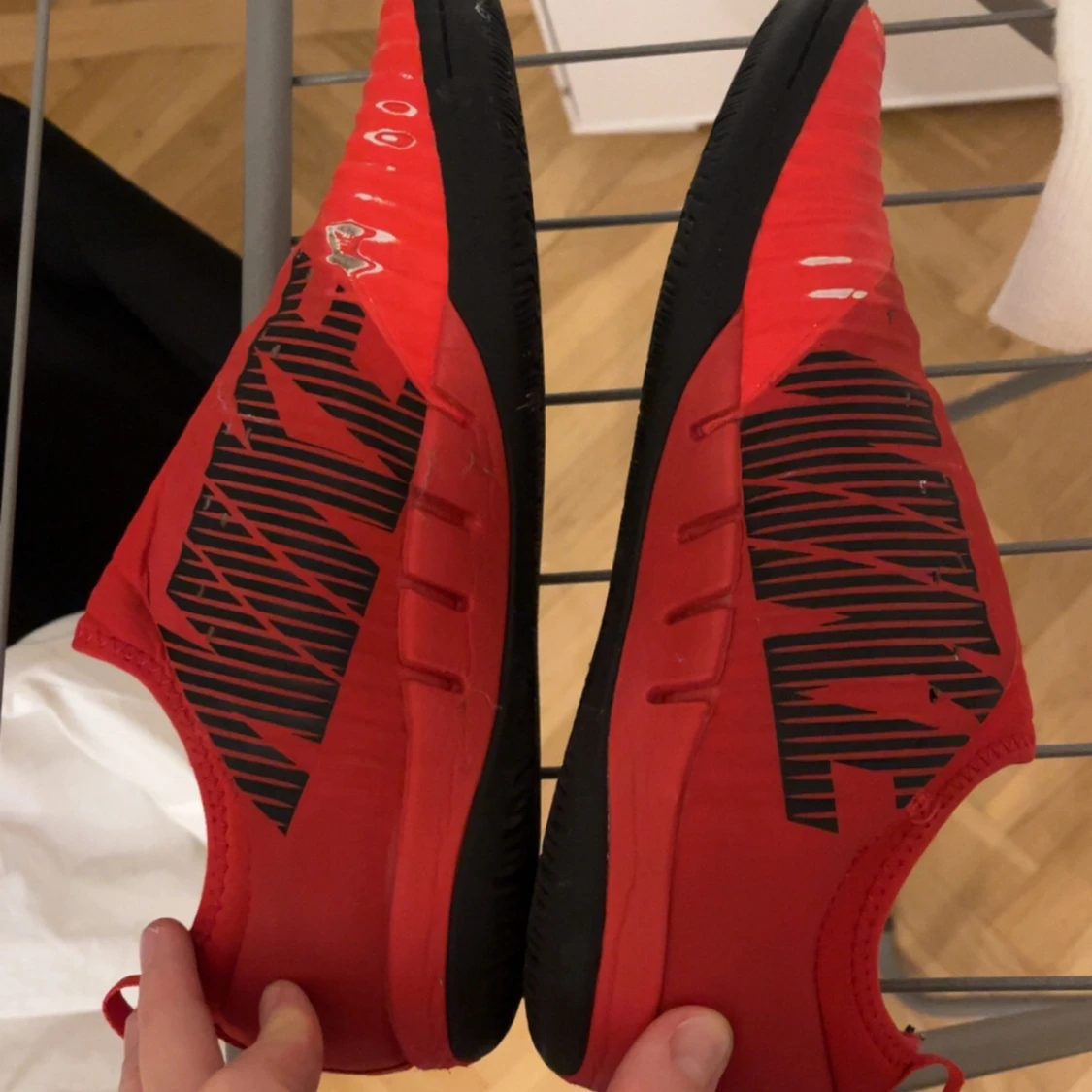 Röda nike futsal skor  - 3