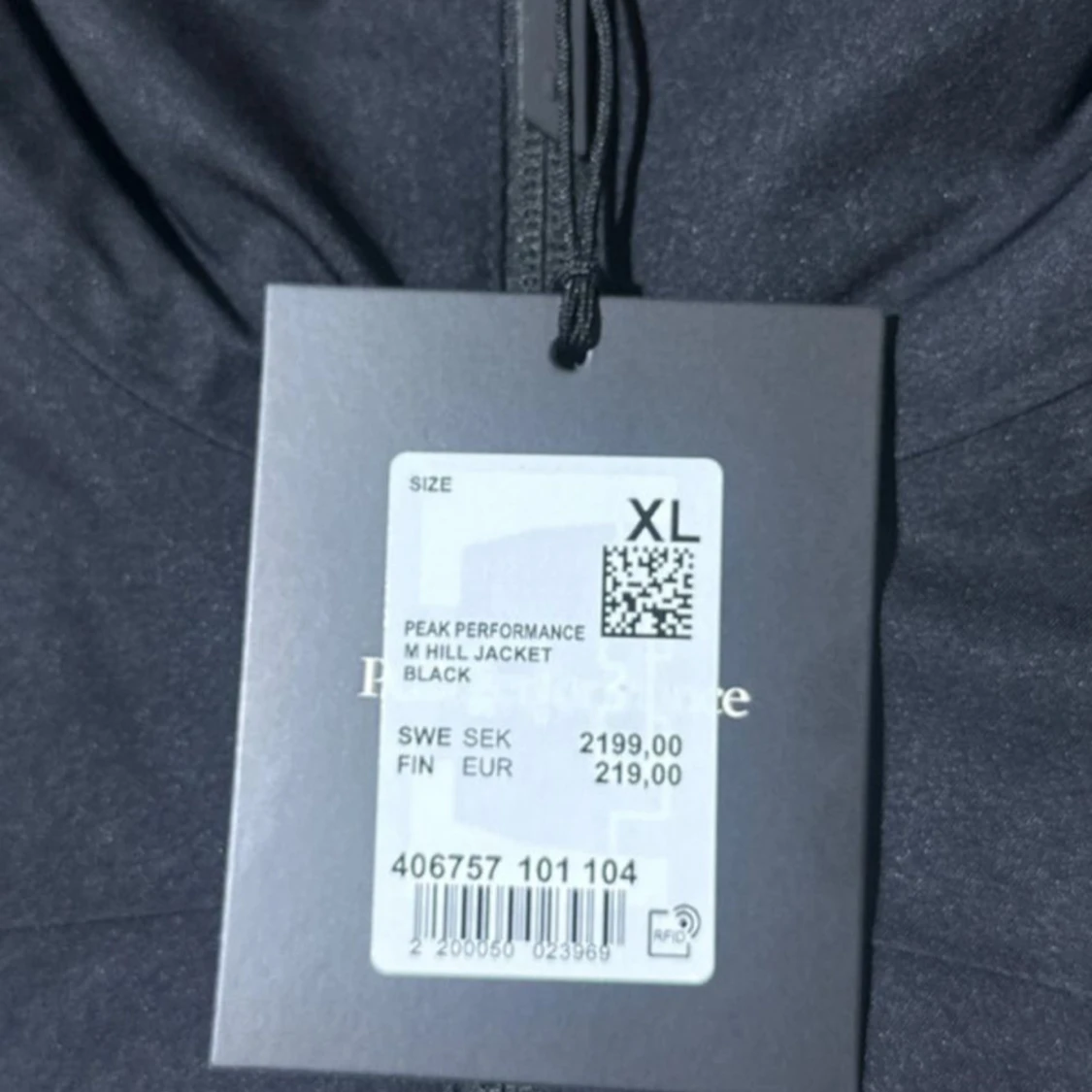 Svart vindjacka Peak Performance - 4