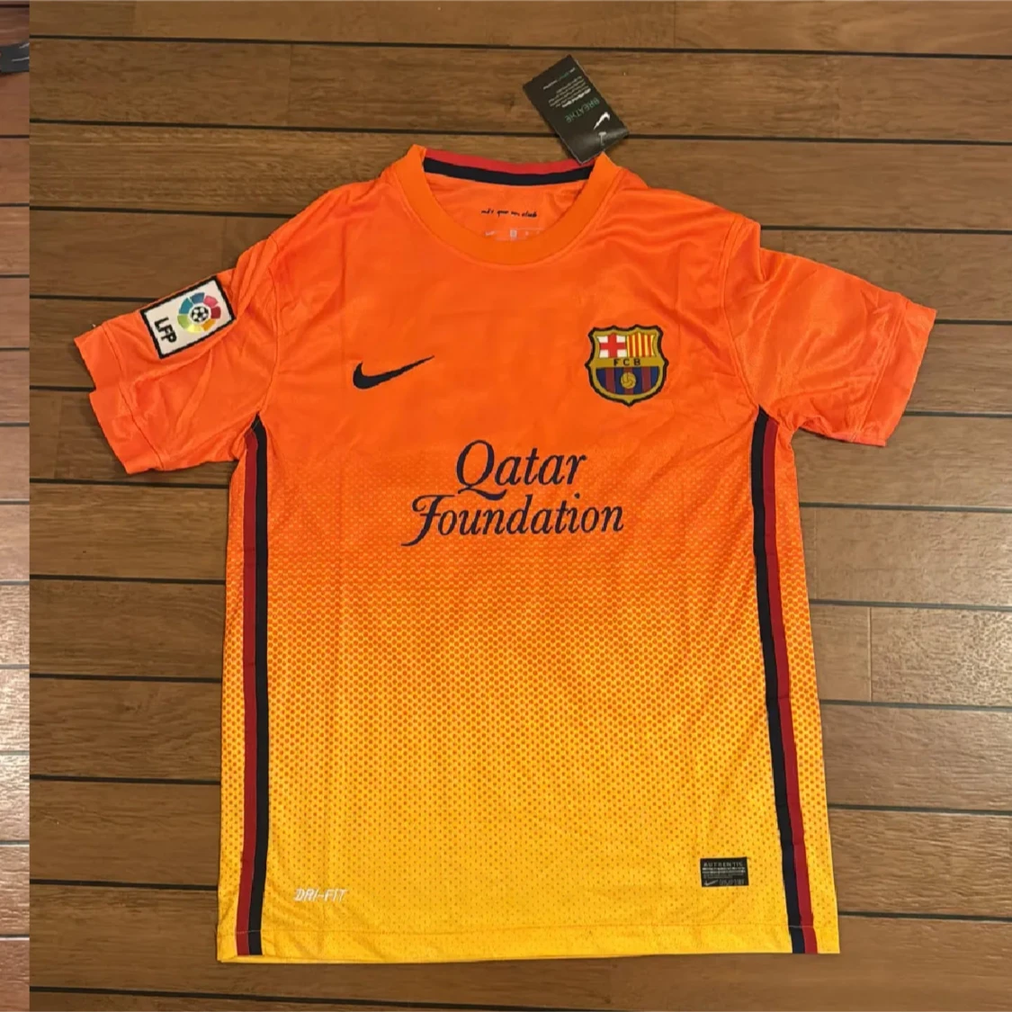 Barcelona Messi #10 orange matchtröja - 1