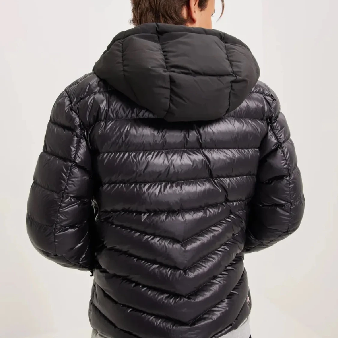 Svart Colmar pufferjacka med huva - 2
