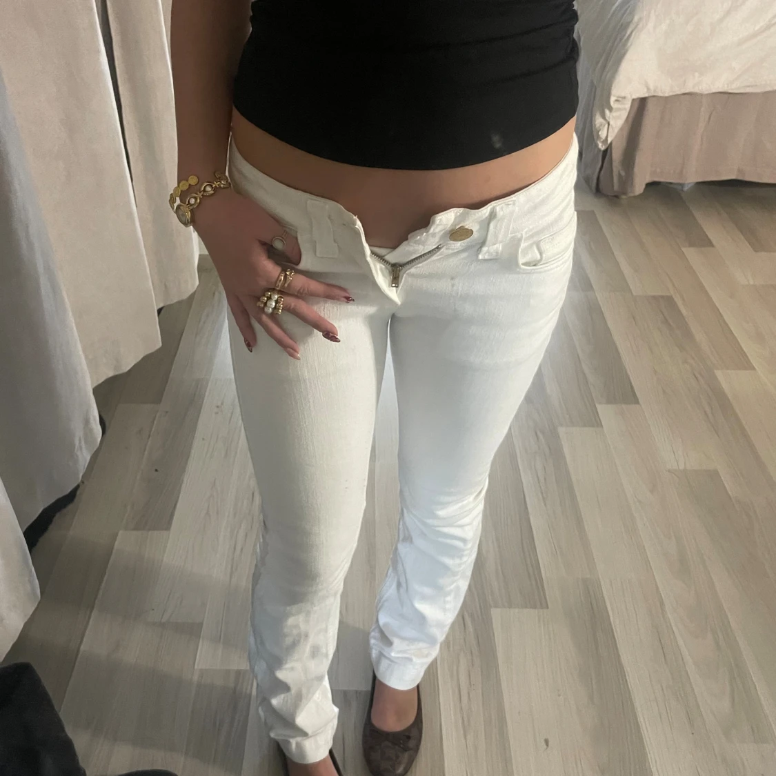 Vita Crocker Cobra zip jeans - 1