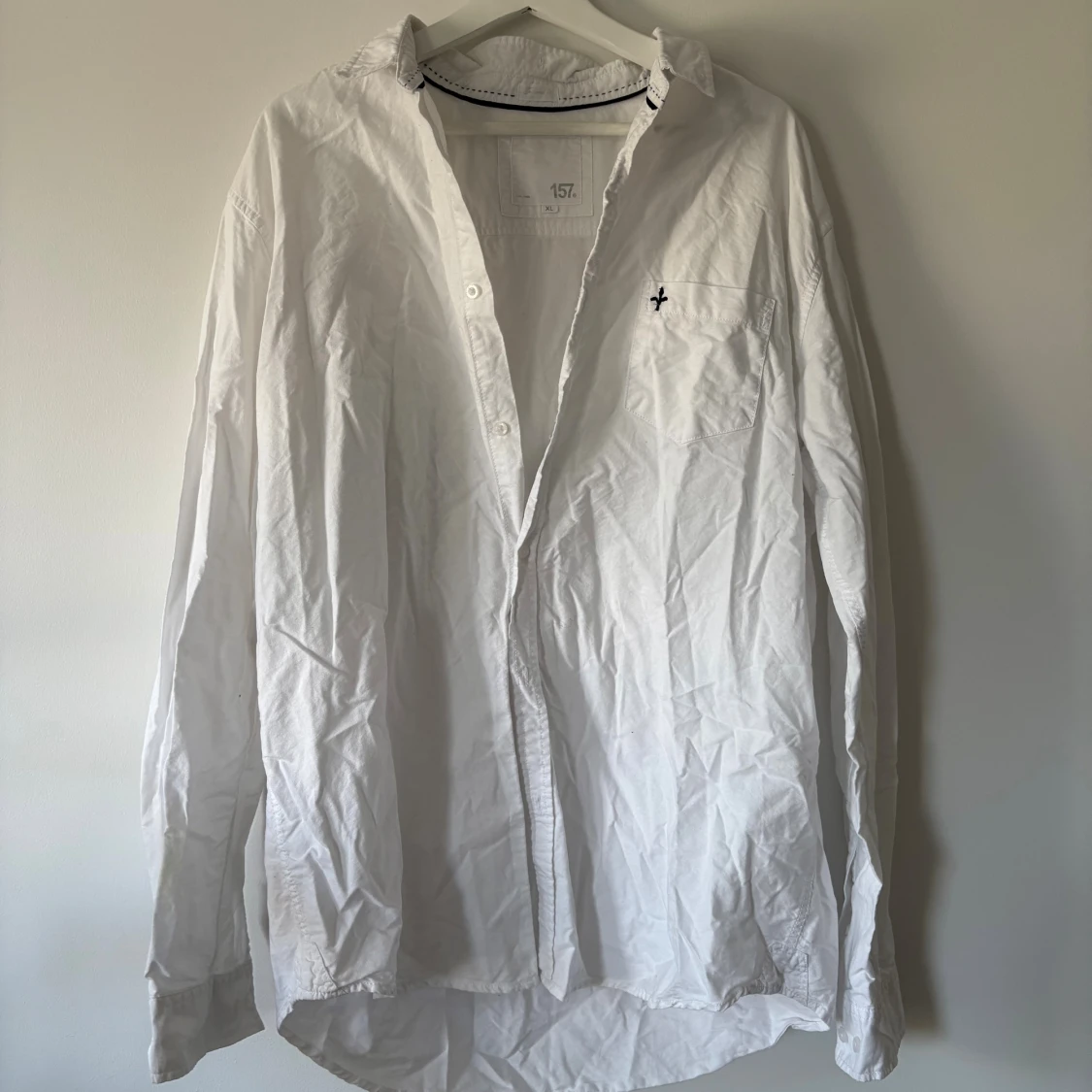 Vit skjorta från 157, storlek XL